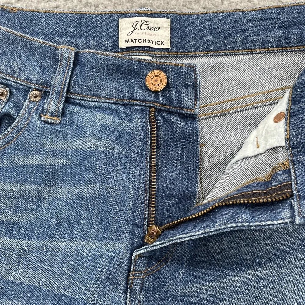 J.Crew 770 Jeans Mens 31x29* Whisker Slim Kaihara Japanese Denim Minimalist 90's